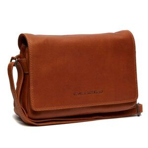 The Chesterfield Brand: Leather Shoulder Bag Cognac Reston